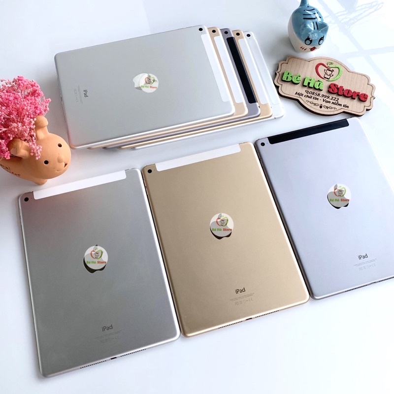 Máy Tính Bảng Air 2 - 16Gb / 32Gb / 64Gb / 128Gb (4G + Wifi) - Zin Đẹp 99% - Có Vân Tay / Ram 2Gb / Chip A8X 3 nhân