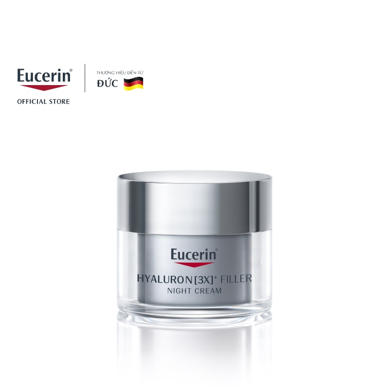 Kem dưỡng đêm giảm nếp nhăn Eucerin Hyaluron[3x]+ Filler Night Cream 50ml