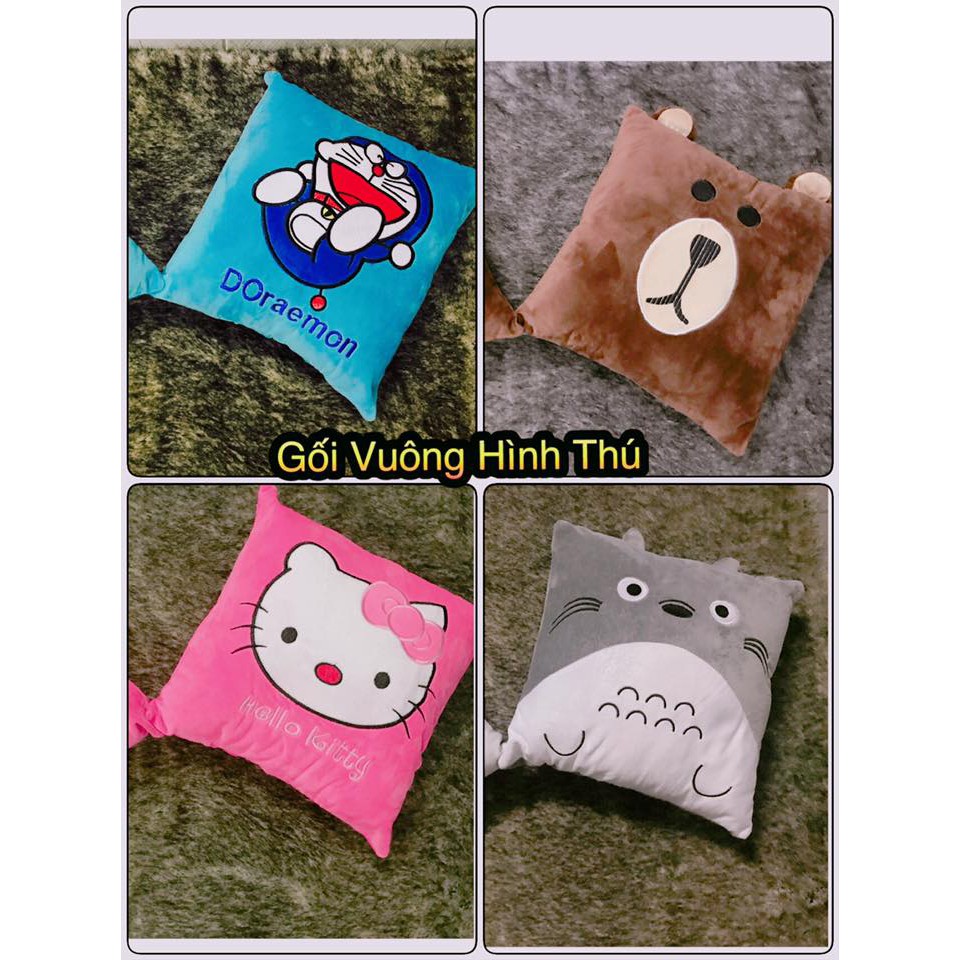Gối Tựa Lưng Hình Thú Kute