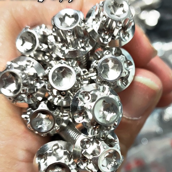 Ốc SALAYA đầu Trụ S3 Inox 304 Đủ loại Size gắn xe máy Sirius Exciter Winner Sonic Satria Wave Dream 6li, 8li,10li