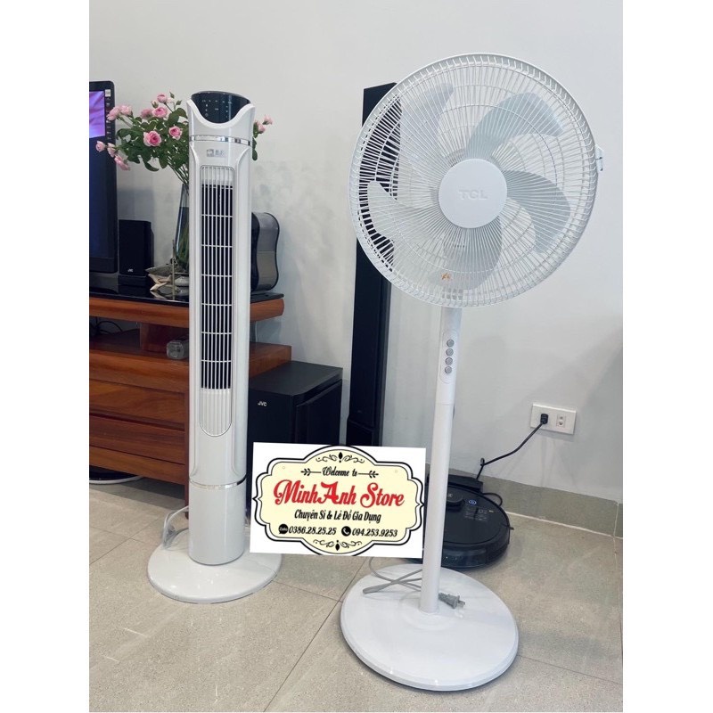 Quạt Cây Đứng Tcl - Quạt 5 Cánh - Hàng Chính Hãng Bảo Hành 12 Tháng