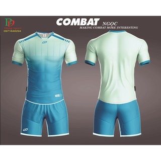 áo bóng đá không logo combat