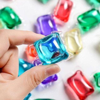 [Hộp 30 Viên] Viên Giặt Xả Quần Áo Thơm Lừng - Thay Thế Cho Cả Bột Giặt, Nước Xả