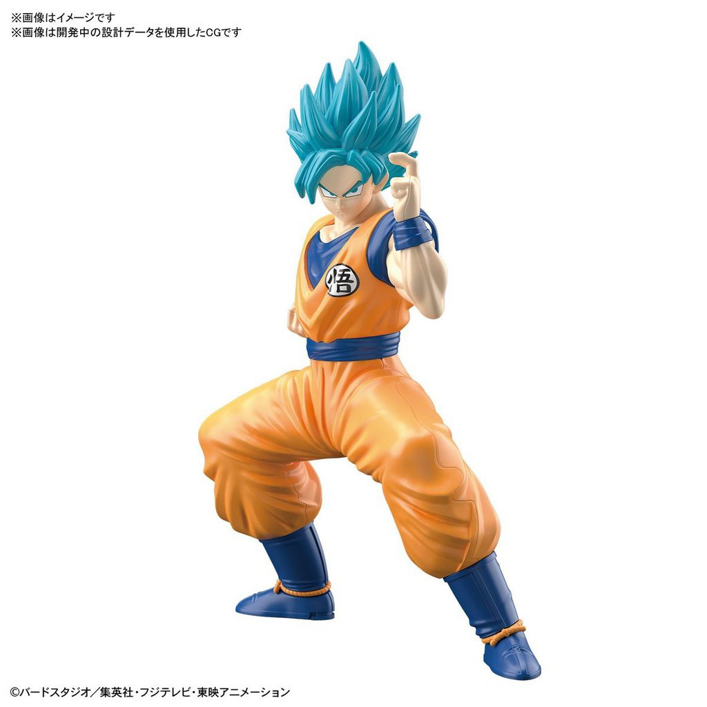 mô hình lắp ráp ENTRY GRADE Dragon Ball Super Sun Wukong Super Saiyan God Son Goku Blue Hair