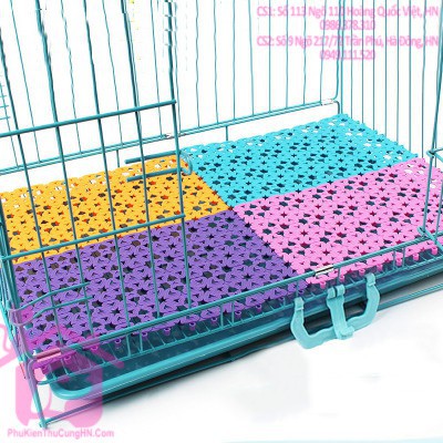 Tấm lót nhựa chuồng thú cưng kích thước 20x30cm - CutePets Phụ kiện chó mèo Pet shop Hà Nội - Hàng nhập khẩu