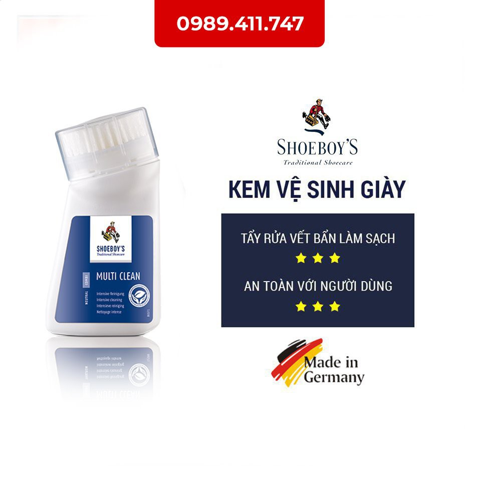 Kem vệ sinh giày SHOEBOY'S (MC-01)75ml