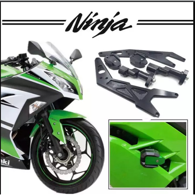 Chống đổ Ninja 300 13-18 SHARKPOWER