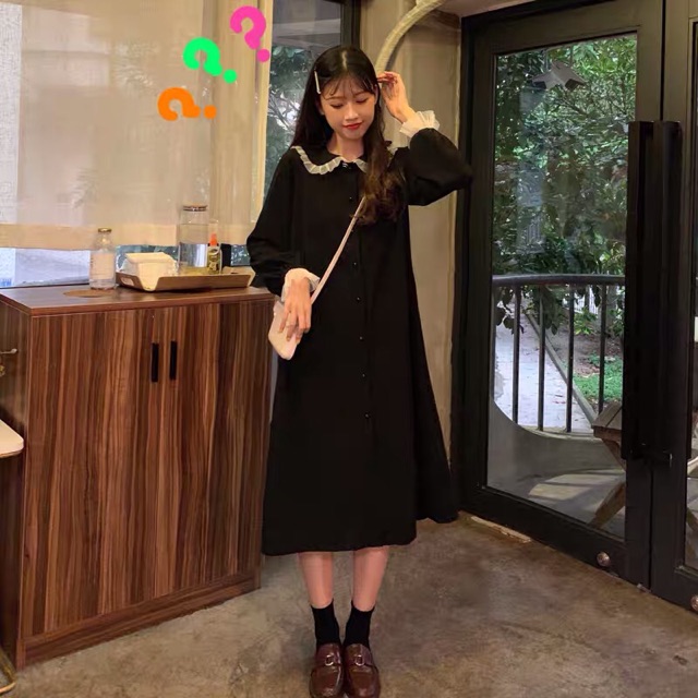 {order bigsize,M-4xl}Váy dáng dài cổ sen xinh xinh | BigBuy360 - bigbuy360.vn