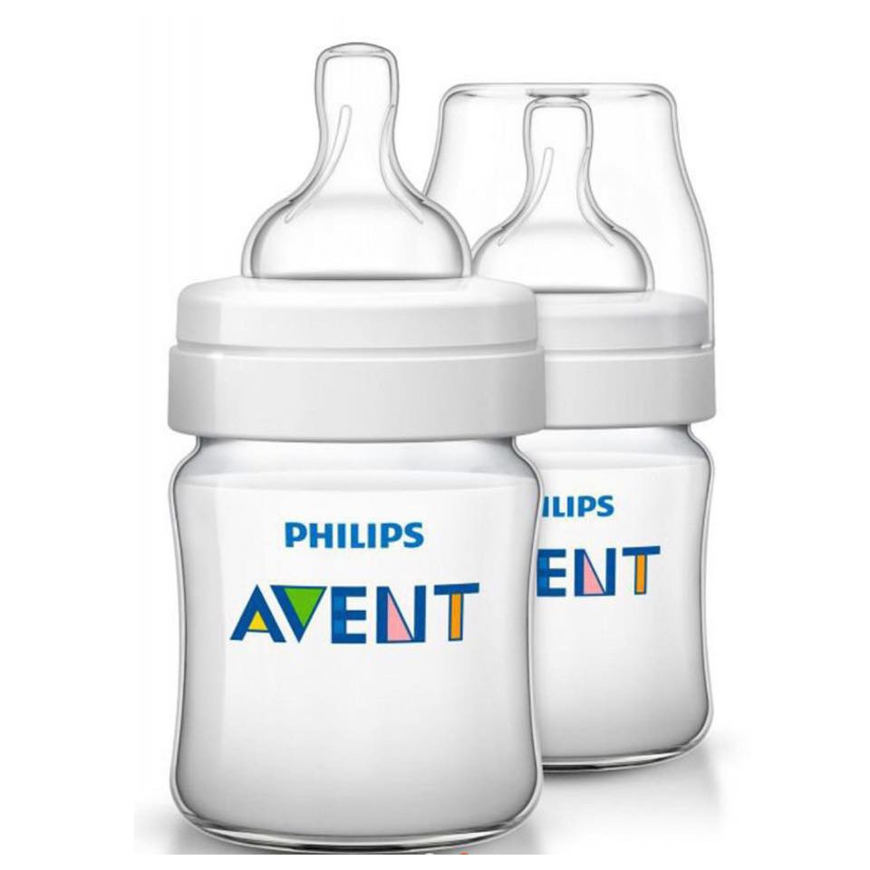 Bình Sữa Avent Classic Cổ Rộng 125ml,260ml, 330ml