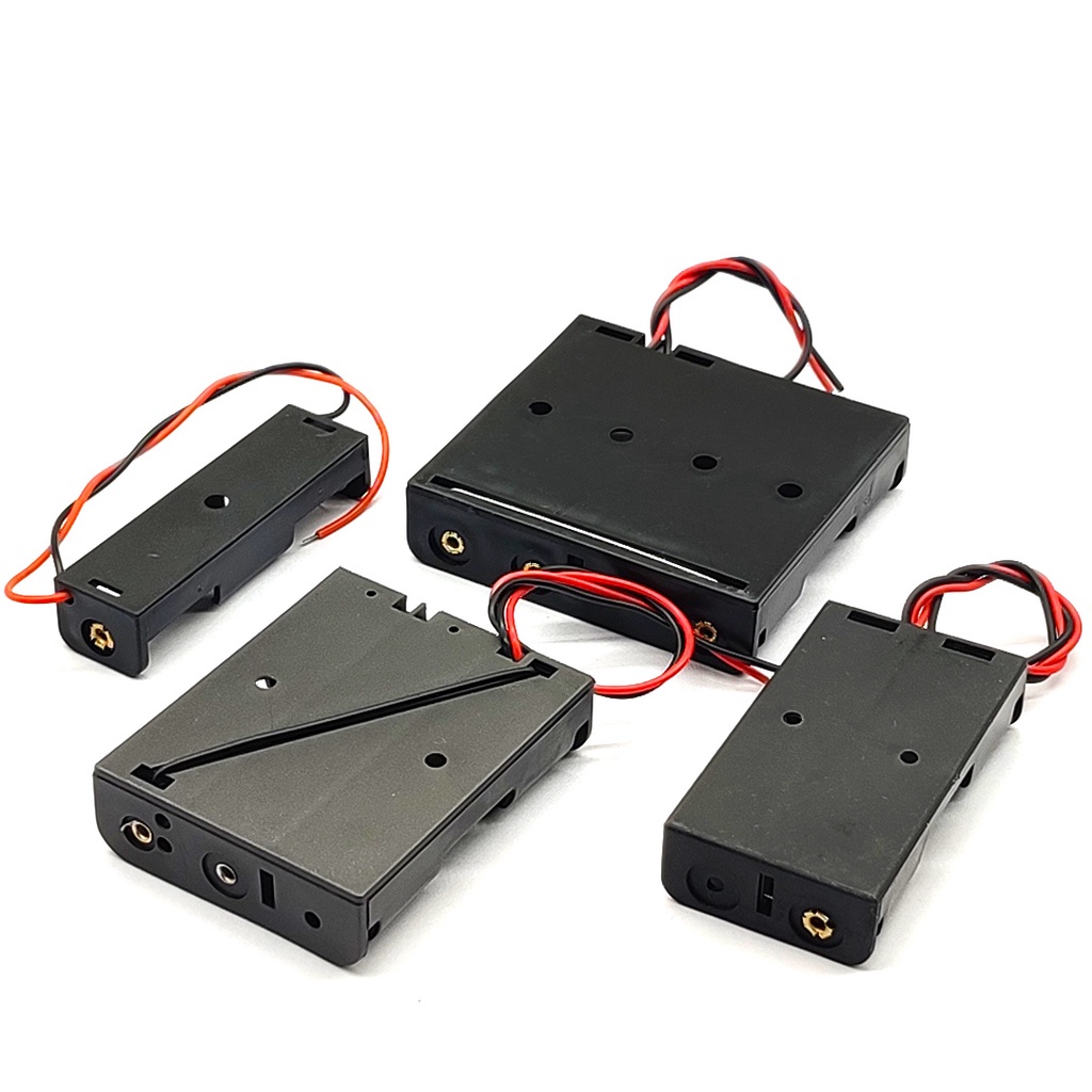 1/2/3/4 Slot AA Case AA Storage Box AA Holder AA DIY Leads With 1 2 3 4 Slots