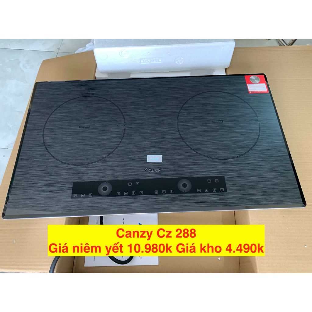 Bếp Từ Đôi Canzy CZ 288 Chính Hãng - Tặng mã giảm giá 200k