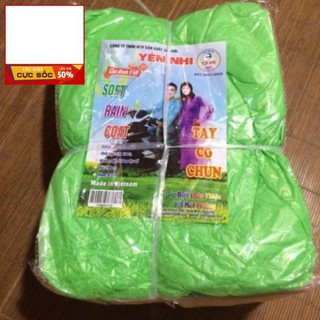 10 áo mưa mỏng mặc 1 lần