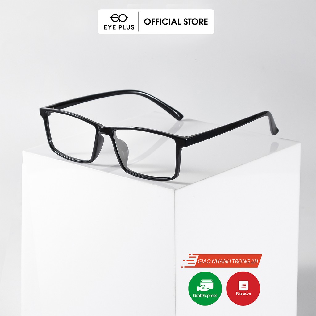 Gọng kính cận nam nữ  thời trang EYE PLUS nhựa dẻo dáng vuông vừa phong cách hàn quốc N240-004 | BigBuy360 - bigbuy360.vn