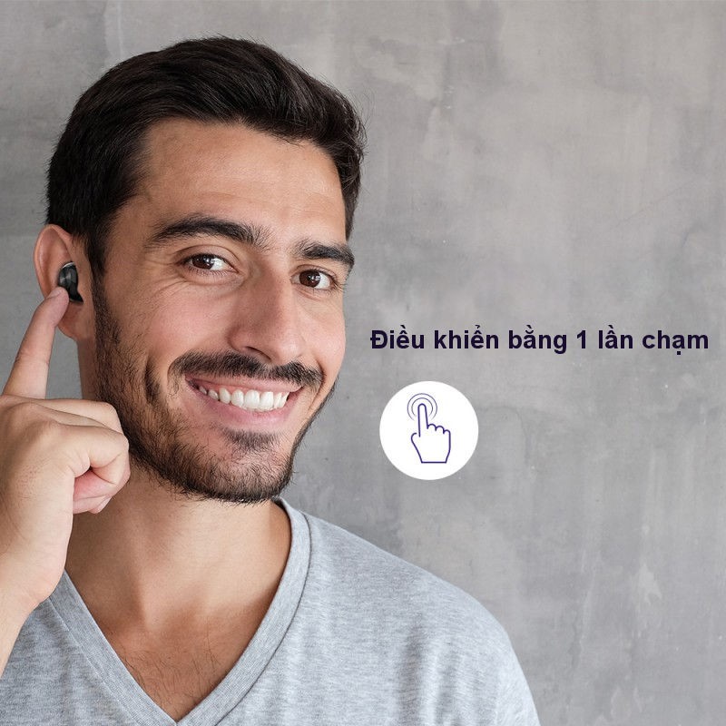 Tai Nghe Bluetooth Không Dây 5.0 TWS Tronsmart Spunky Beat (phiên bản ứng dụng) Chíp Qualcomm Aptx Khử Tiếng Ồn Cao Cấp