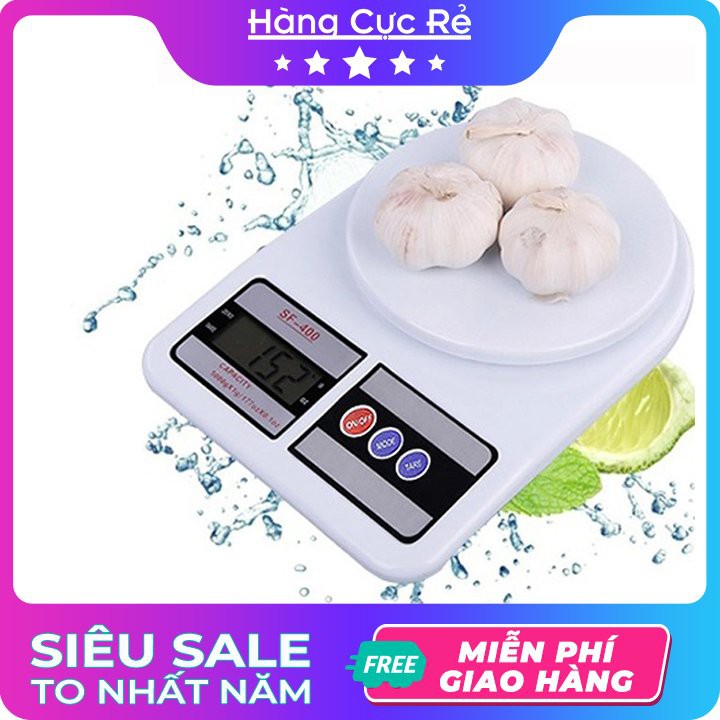 Cân điện tử để bàn 7kg chính xác đến từng gram ✨Freeship✨ Cân nấu ăn, làm bánh bếp tiện lợi - Shop Hàng Cực Rẻ