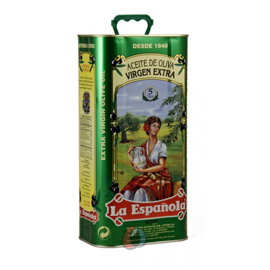 Dầu olive Extra Virgin La Espanola 5 Lít