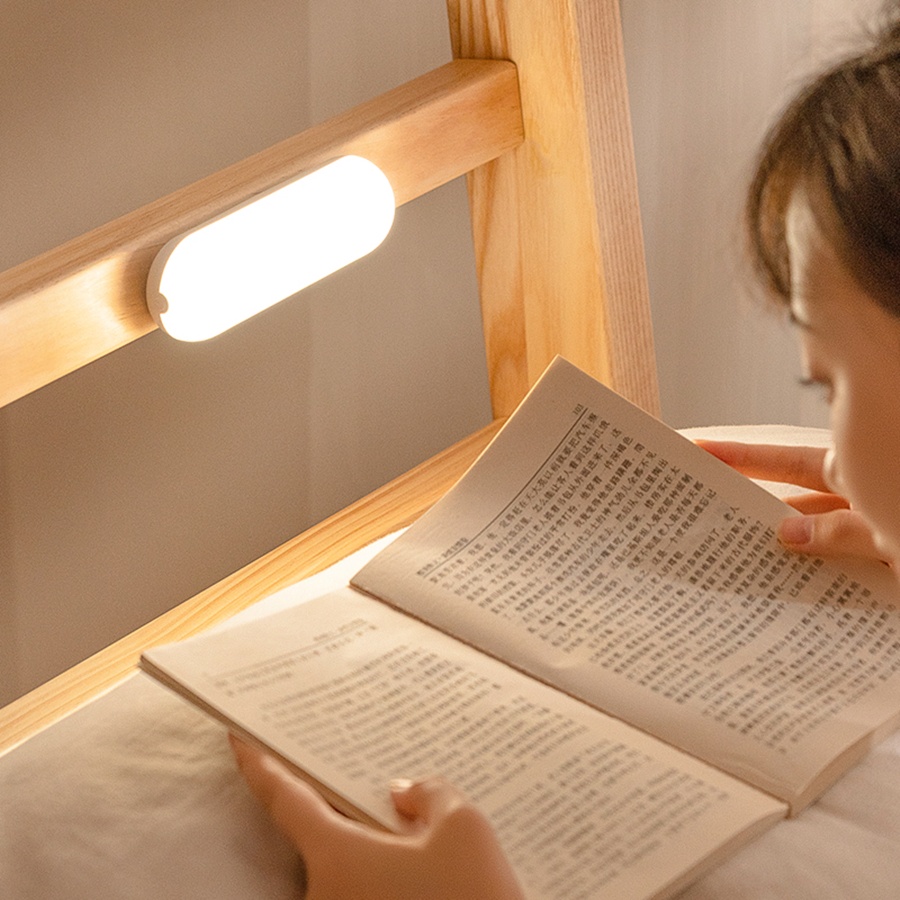 Đèn LED Sạc Điện Đọc Sách Dán Tường Học Bài, Để Đầu Giường, Điều Chỉnh Cảm Ứng, Có Thêm Mang Theo Di Động