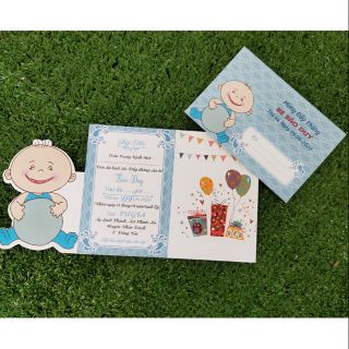 Thiệp 3.500đ. Kute