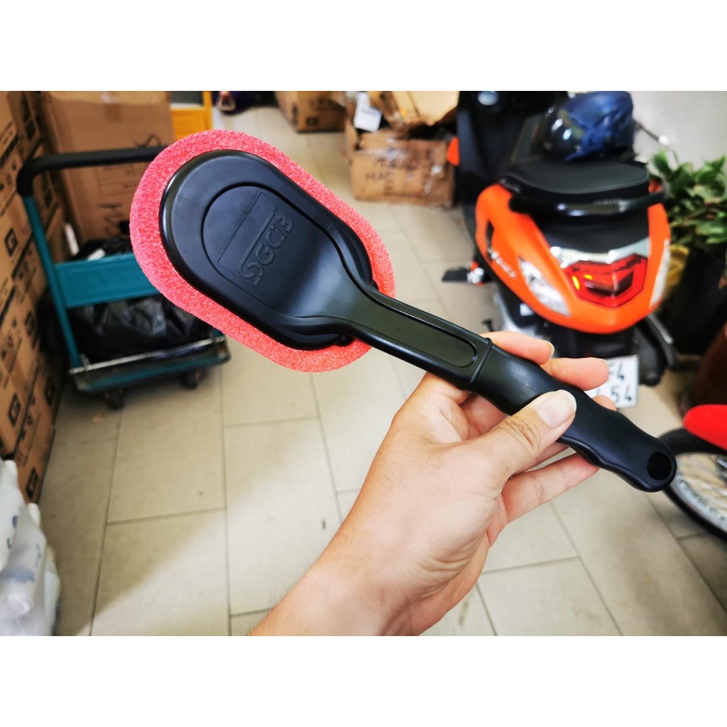 Bàn Chải Dưỡng Lốp Xe SGCB, Bàn Chải Đánh Bóng Lốp Chính Hãng SGCB 29cm