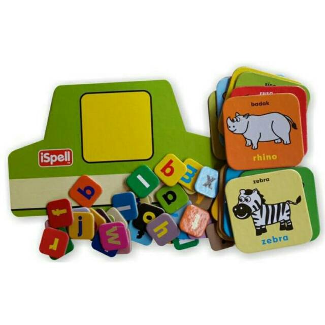 Bộ Trò Chơi Littlenan.edustore - Ispell The Zoo / Spelling