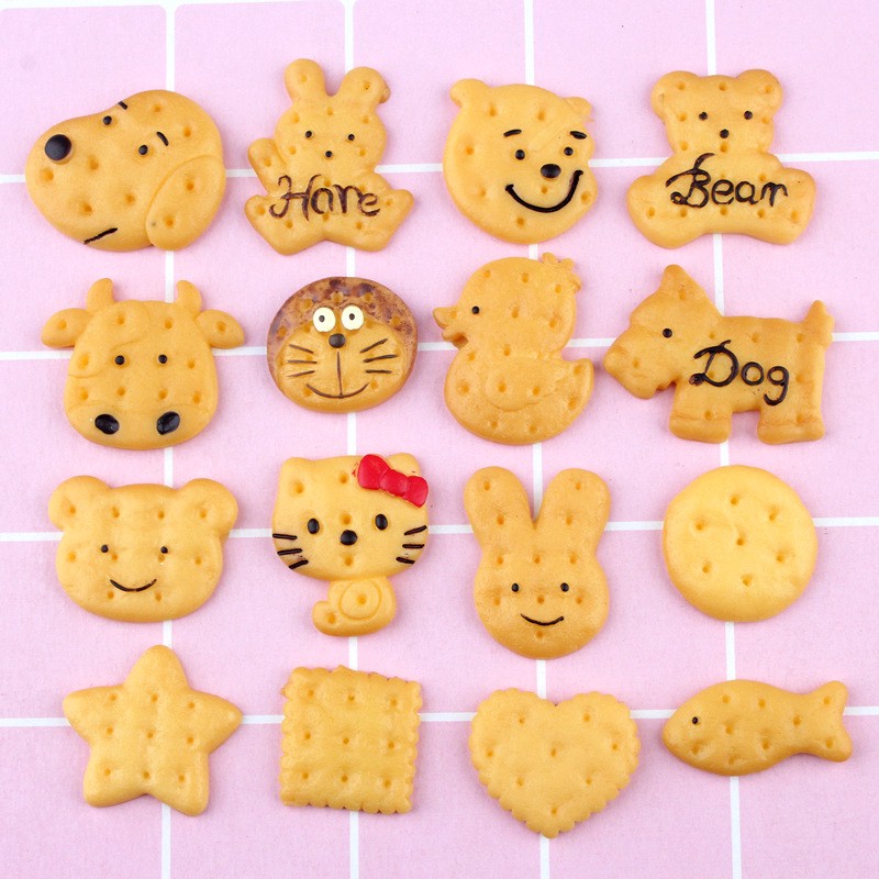 Ghim cài trang phục/ba lô đi học hình bánh quy kiểu Nhật Bản trang trí đẹp mắt B0030