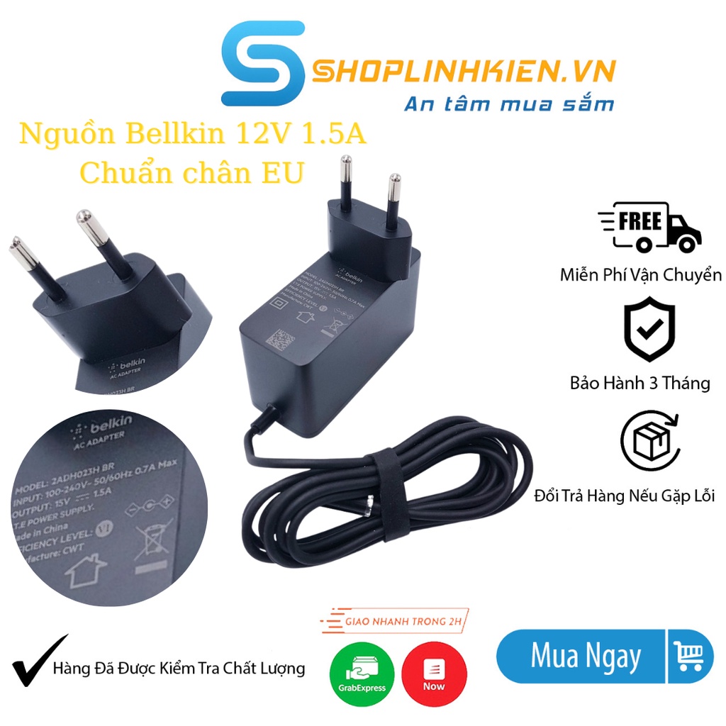 Nguồn Belkin 15V 1.5A Chất Lượng Cao 2ADH023H cục chuyển nguồn 15V1.5A cho thiết bị - ShopLinhKienM2M