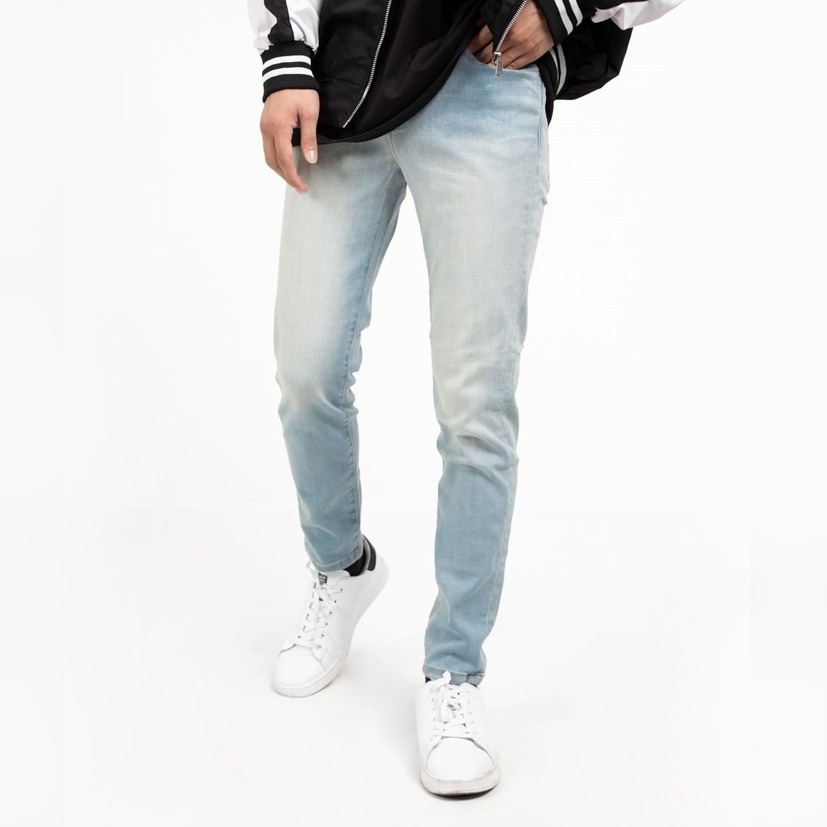 ⚡𝐐𝐔𝐀̀ 𝐒𝐈𝐄̂𝐔 𝐇𝐀̂́𝐏 𝐃𝐀̂̃𝐍⚡Quần jean đen nam và quần jean xanh nhạt Slim fit đẹp hàng cao cấp TRENDY STORE | BigBuy360 - bigbuy360.vn