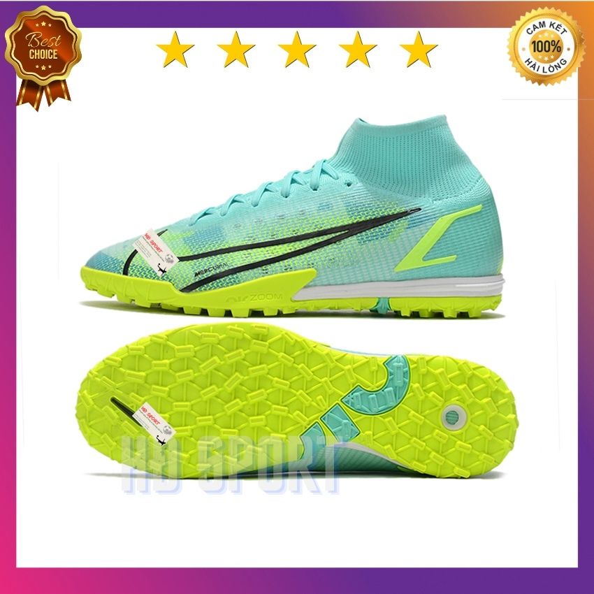 Giày Đá Bóng, Giày Đá Banh Sân Cỏ Nhân Tạo Mercurial Superfly 9 Elite TF