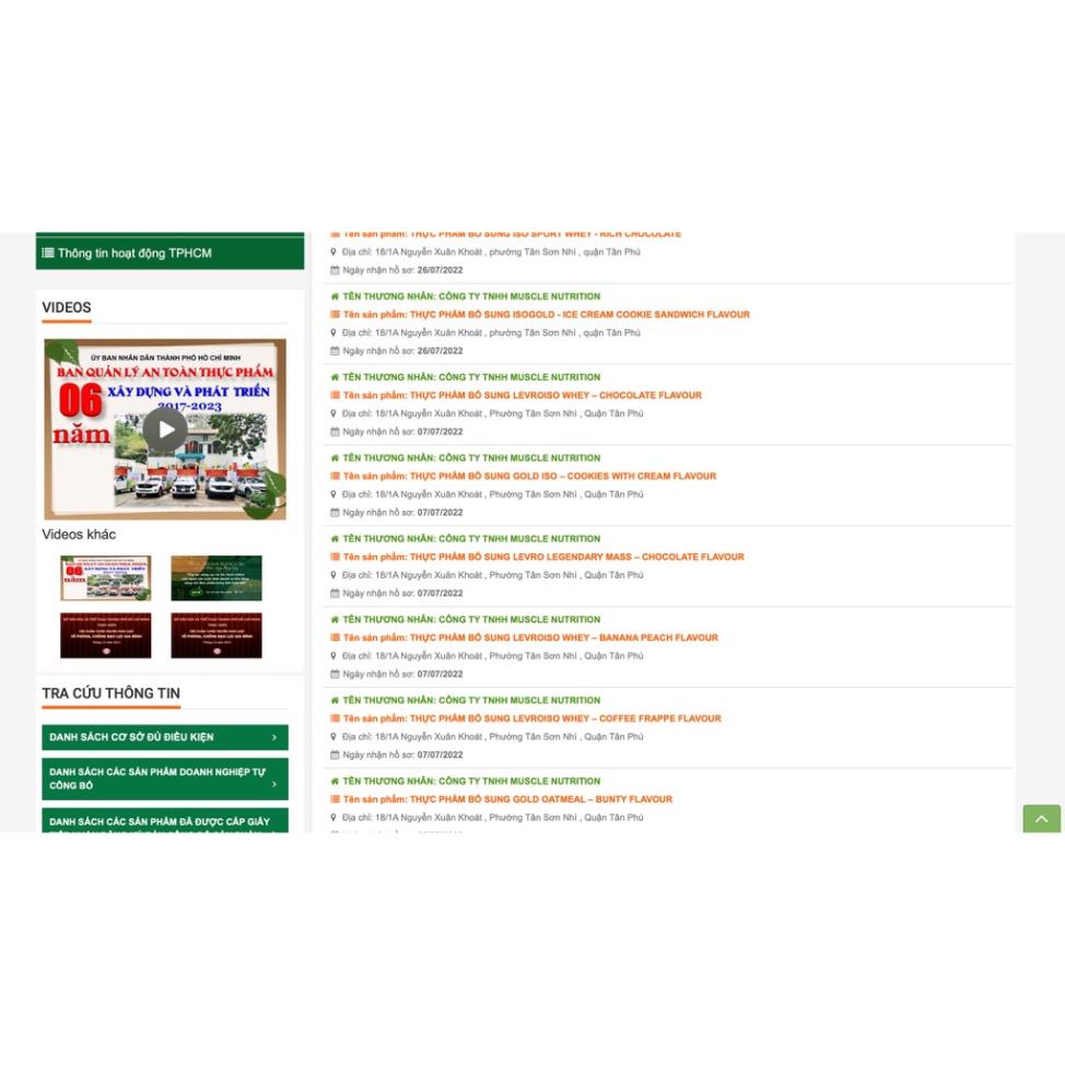 LEVRO LEGENDARY MASS 6.8KG - TĂNG CÂN NHANH GIÁ SINH VIÊN - PHÁT TRIỂN CƠ BẮP - BỊCH LỚN SIÊU TIẾT KIỆM