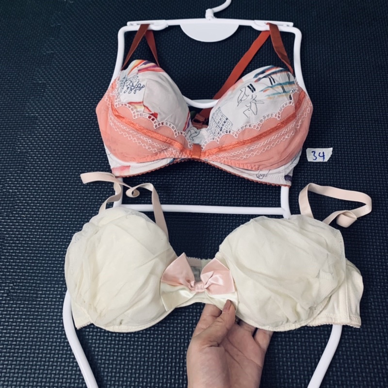 Áo ngực Nhật,áo chíp 2 hand size 34