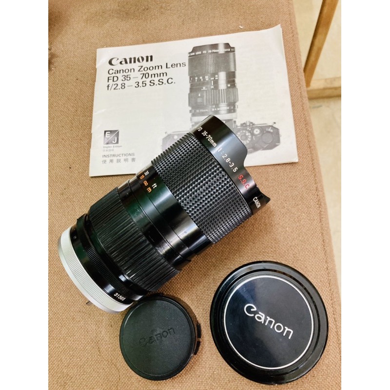 Ống kính chụp ảnh Lens Canon FD 35-70mm f2.8-3.5 ngàm FD, Dùng cho máy canon ngàm FD như AE1 FTb canon A1