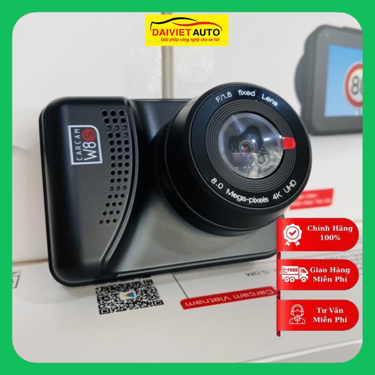 Carcam W8s Cam hành trình đọc biển báo tốc độ giao thông TẠI ĐẠI VIỆT AUTO