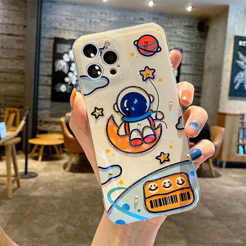 Ốp điện thoại silicon mềm chống rơi tốt thích hợp cho Iphone 11 11promax 7 8plus Xr Se X Xs Xase 12 12promax