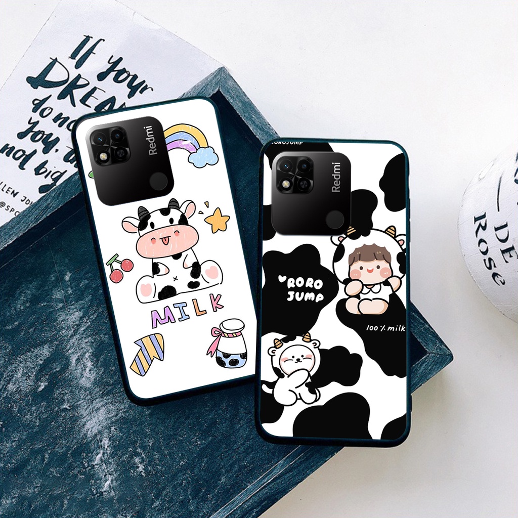 Ốp lưng XIAOMI REDMI 10A bò sữa trend cực đẹp siêu rẻ