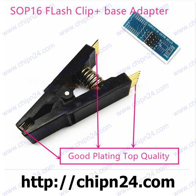 [1 CÁI] (A45) Clip kẹp EEPROM 16pin sang 8pin