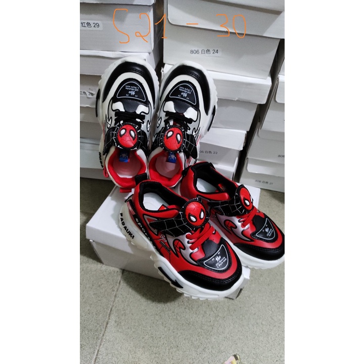 Giày siêu nhân nhện cho bé trai Spider (Ảnh thật) GTE002