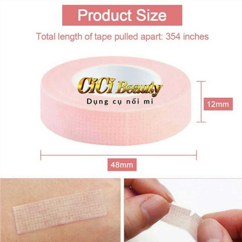 Băng keo Nhật không đứt mi dưới NICHIPAN_Băng keo dán mí