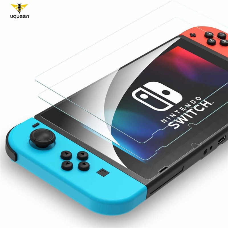 Kính cường lực siêu mỏng chống trầy xước cho máy chơi game Nintendo Switch V1-V2/Lite