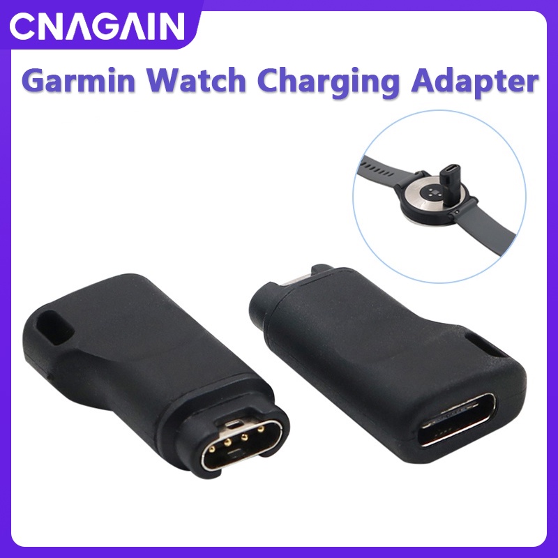 Cáp Sạc Chuyển Đổi Type C / Micro USB Cái Sang 4 Pin Cho Đồng Hồ Thông Minh Garmin Fenix 5 / 5S / 5X / 6 Forerunner 45 / 245M / 935