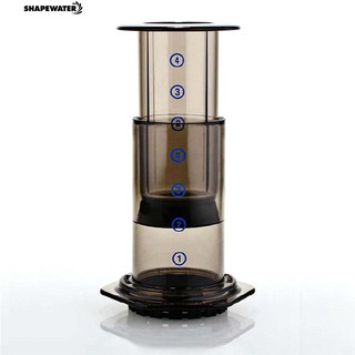 Shapewater Portable Coffee Espresso Maker Press Pot Filter Paper Machine Filtering Tool Set