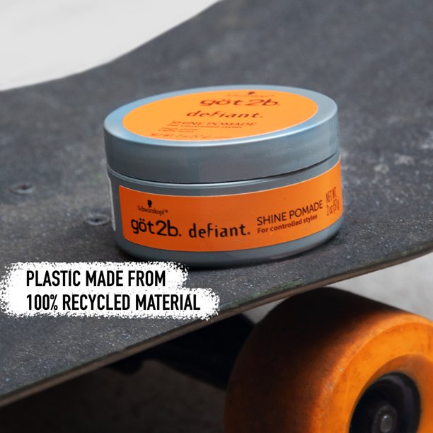 Sáp wax tạo kiểu tóc Got2b Defiant Shine Pomade