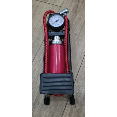 [xả kho]  BƠM HƠI ĐẠP CHÂN MINI XE ĐẠP - XE MÁY - Ô TÔ- FOOT PUMP DELUXE