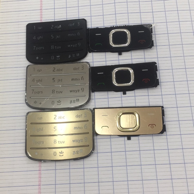 Phím 6700c vàng , đen .