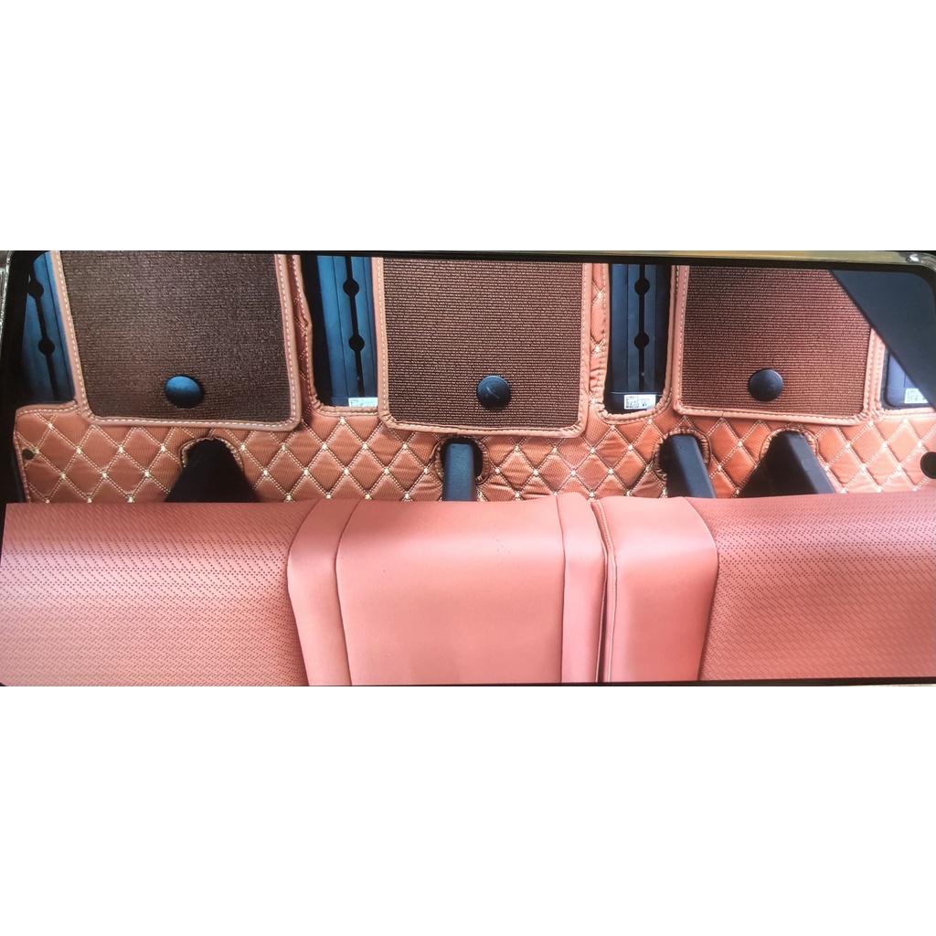 Thảm lót sàn ô tô 6D Kia Carnival 2022  chống nước, không mùi, phủ kín 90% sàn xe