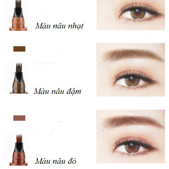 Chì kẻ mày tạo sợi không thấm nước (Hàng nội địa Trung- Order) XMB012 | BigBuy360 - bigbuy360.vn