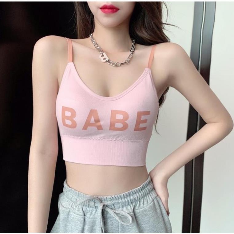 Áo Bra Nữ Hở Lưng Nâng Ngực Nhẹ Mẫu Mới Hot Hit BABE