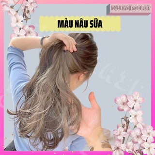 Thuốc nhuộm tóc màu NÂU SỮA Tôn Da