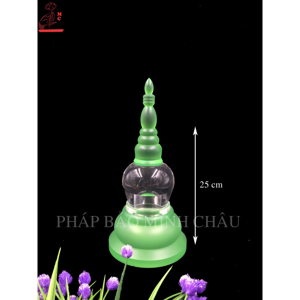 [PBMC]Tháp xá lợi nhựa màu E5 (7 màu) (Giao màu ngẫu nhiên)