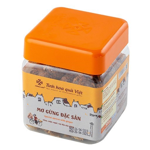 Ô MAI MƠ GỪNG ĐẶC SẢN 500g HỒNG LAM