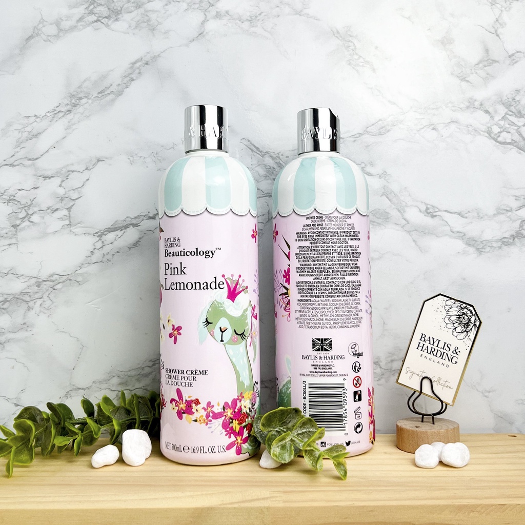 Sữa tắm gội cho bé hương chanh đào Baylis &amp; Harding 500ml